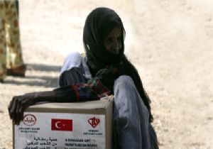 Somali'ye yardım yağmuru